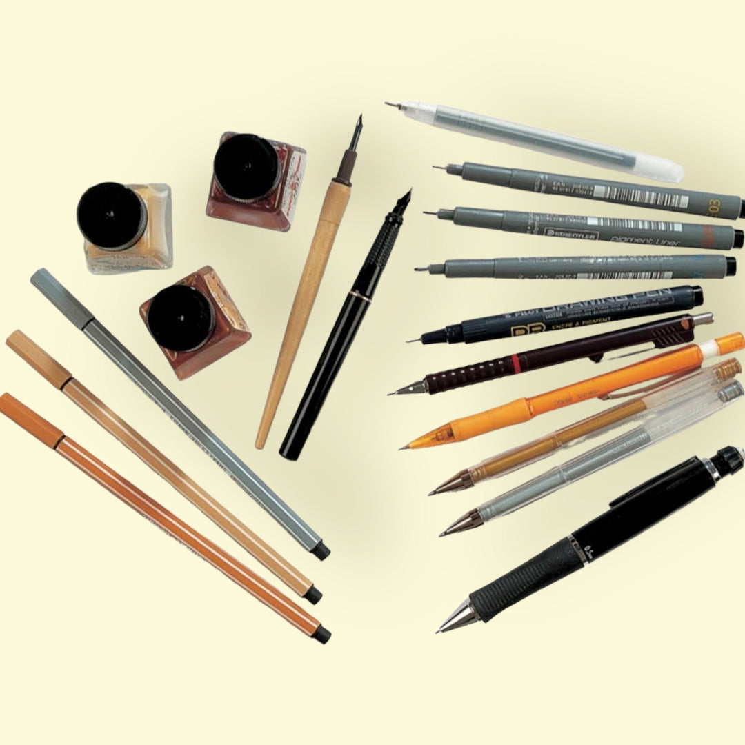 DRAWING PENS, ILLUSTRATION & BRUSH PENS - reliancefineart.com