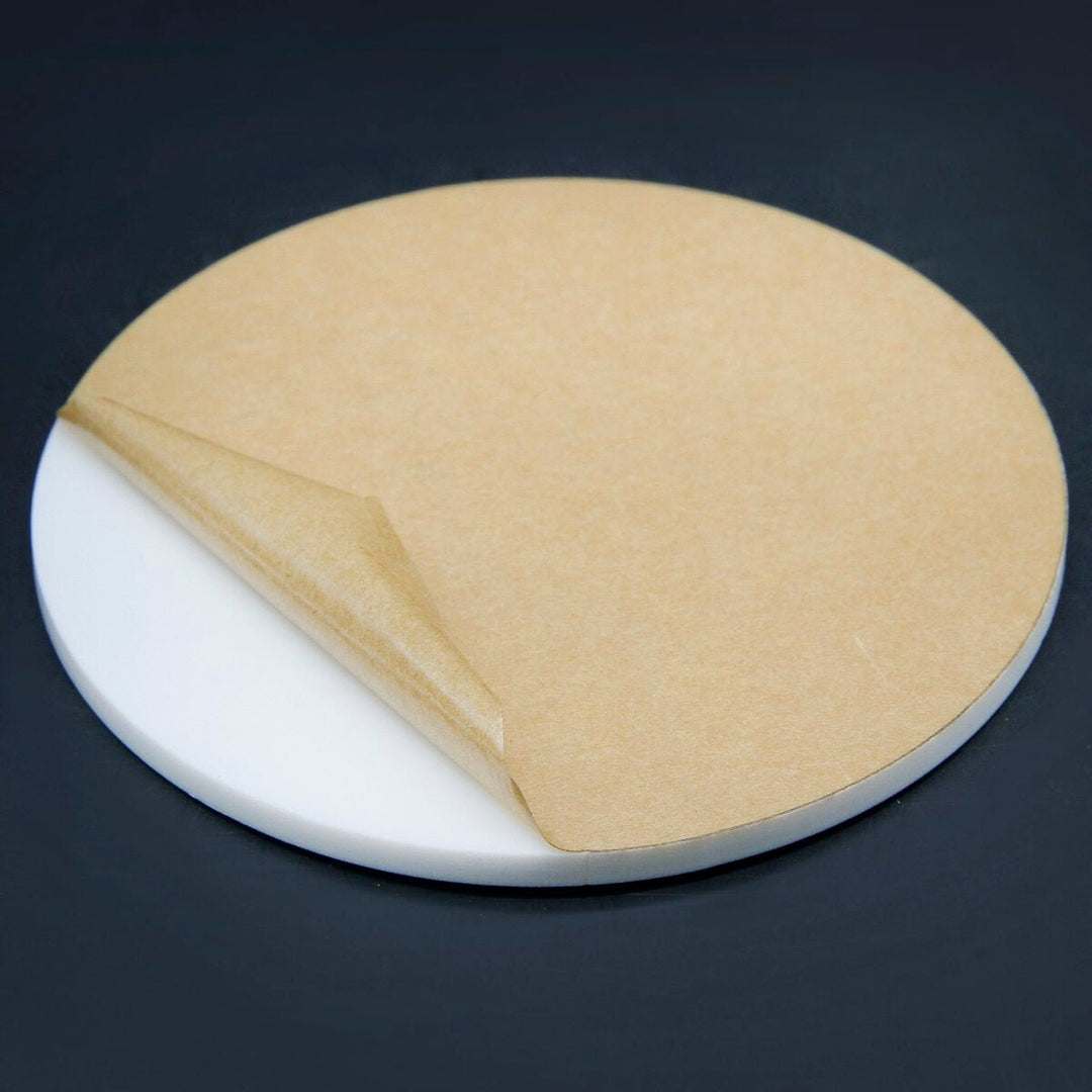 Acrylic Sheet White Round 3MM 4" (WAPSR44) | Reliance Fine Art |Moulds & Surfaces for Resin and Fluid ArtResin and Fluid ArtSurfaces for Alcohol Ink