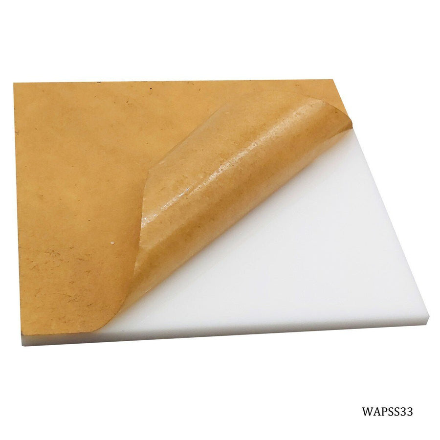 Acrylic Sheet White Square 3MM 3" (WAPSS33) | Reliance Fine Art |Moulds & Surfaces for Resin and Fluid ArtResin and Fluid ArtSurfaces for Alcohol Ink