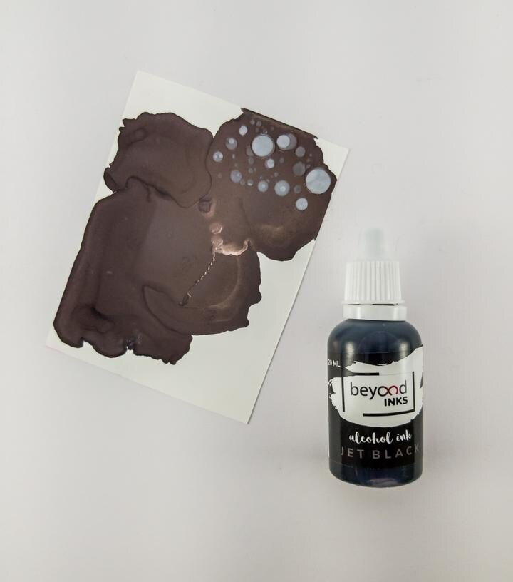 Alcohol Ink Pack 4 - Sky, Strawberry & Jet Black | Reliance Fine Art |Alcohol InkArtist Inks