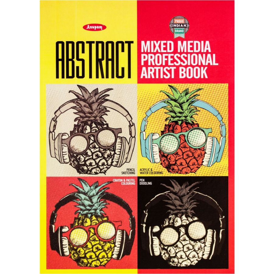 Anupam Mixed Media Professional Artist Book - A3 | Reliance Fine Art |Art PadsPaper Pads for PaintingSketch Pads & Papers
