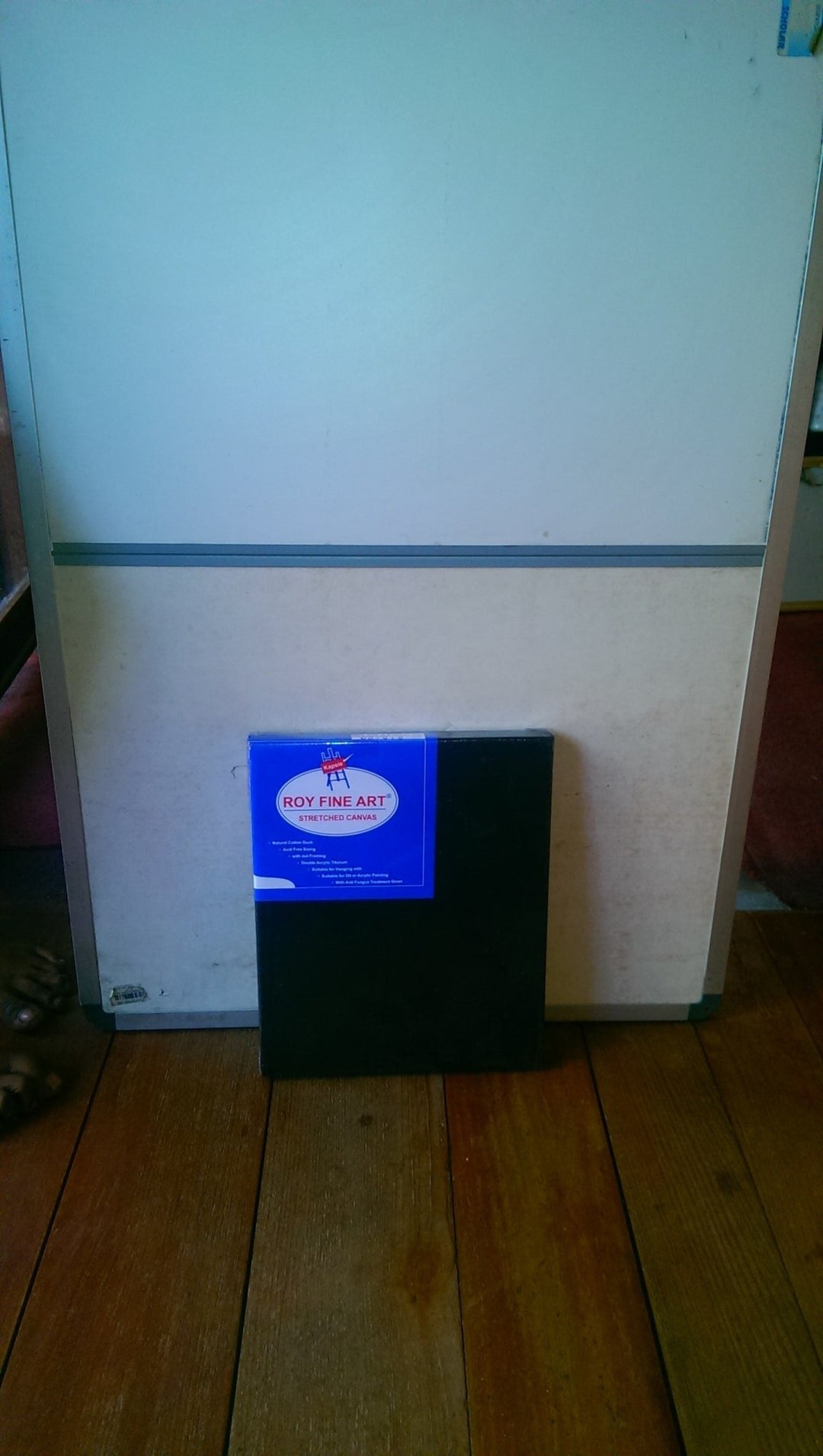 Black Stretched Canvas 12 X 16 Inch | Reliance Fine Art |Stretched Canvas