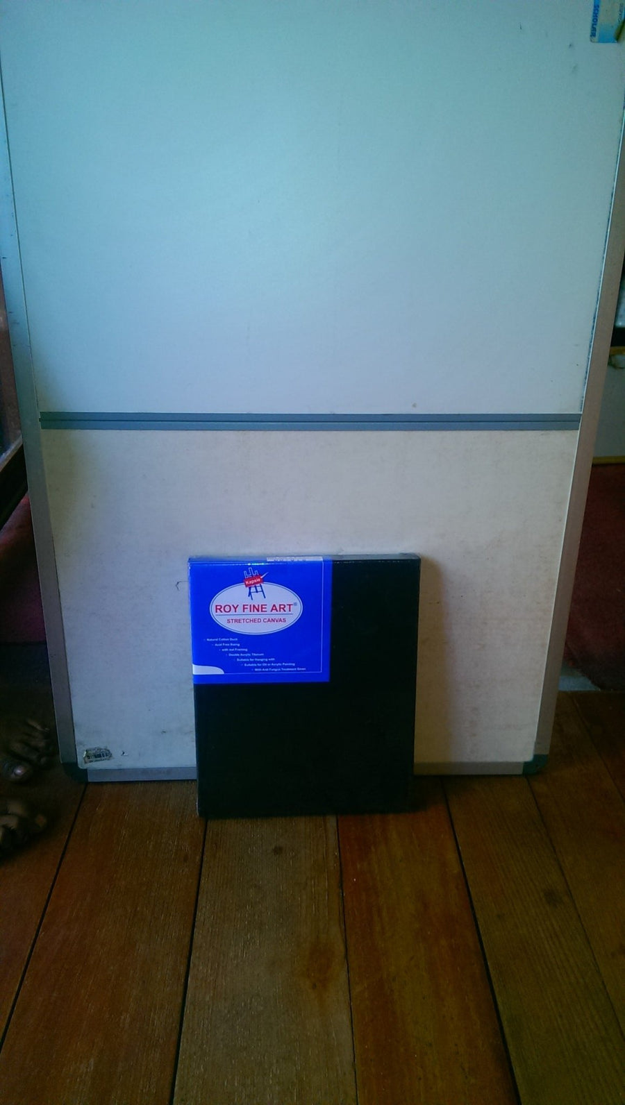 Black Stretched Canvas 12 X 16 Inch | Reliance Fine Art |Stretched Canvas