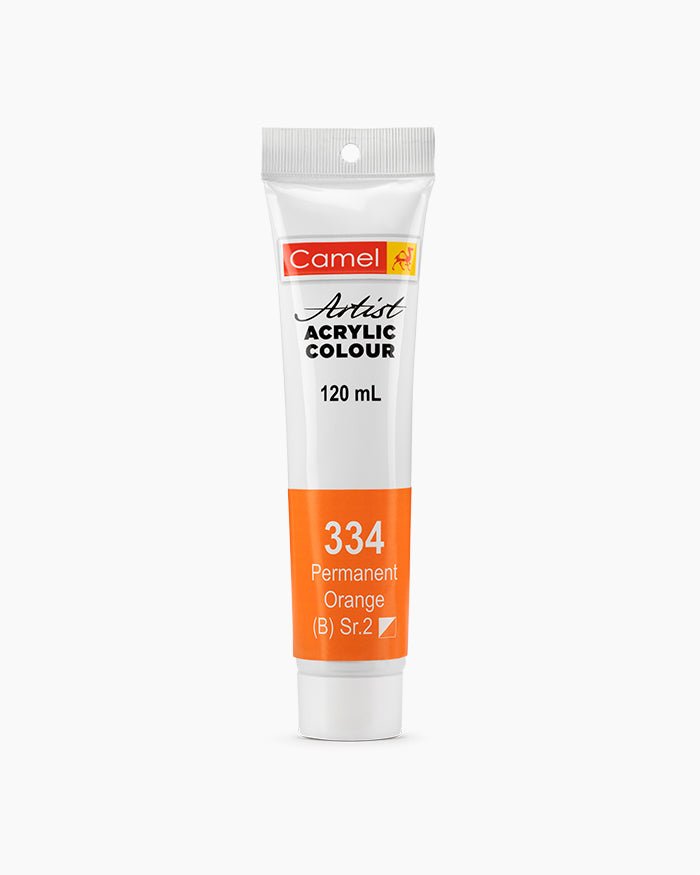 Camel Acrylic 120ml 334 permanent orange | Reliance Fine Art |Acrylic PaintsCamel Acrylic Paint 120 MLCamel Artist Acrylic Paint