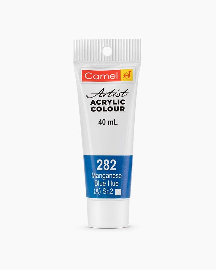 Camel Acrylic 40ml 282 Maganese Blue | Reliance Fine Art |Acrylic PaintsCamel Acrylic Paint 40 MLCamel Artist Acrylic Paint
