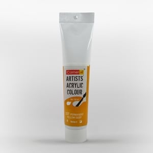 Camel Acrylic 40ml 337Permanent Yellow Deep | Reliance Fine Art |Camel Artist Acrylic Paint