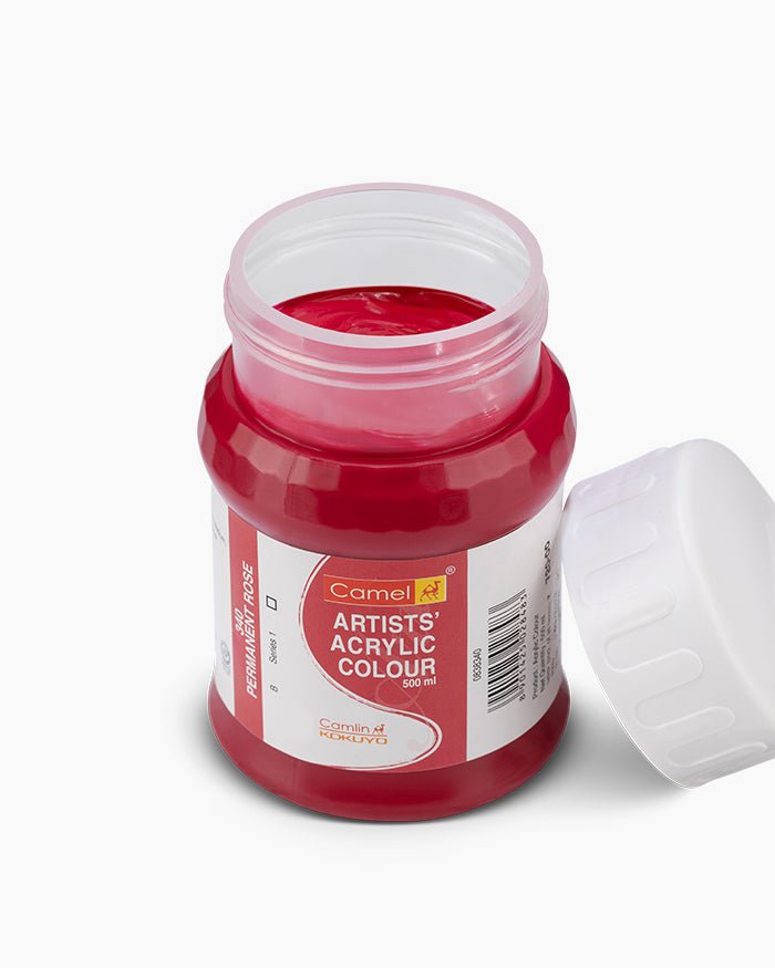 Camel Artist Acrylic Color 500ML Permanent Rose 340 | Reliance Fine Art |Acrylic PaintsCamel Acrylic Paint 500 MLCamel Artist Acrylic Paint