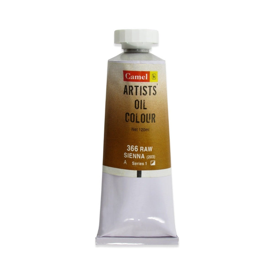 Camel Artist Oil Colour 120ml Raw Sienna 366 | Reliance Fine Art |Oil Paints