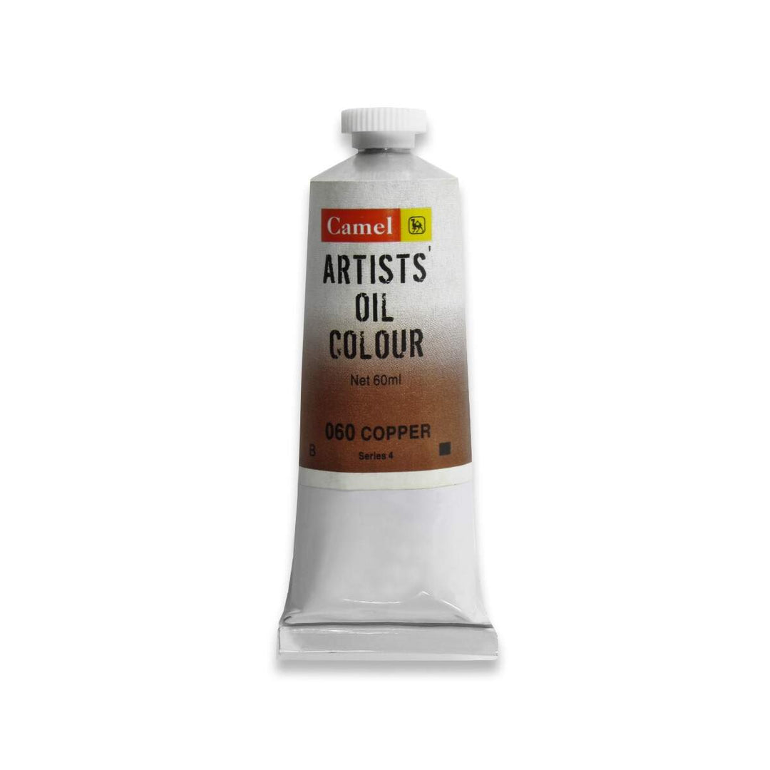 Camel Artist Oil Colour 60ml Copper 060 | Reliance Fine Art |Camel Oil Colours 60 MLOil Paints