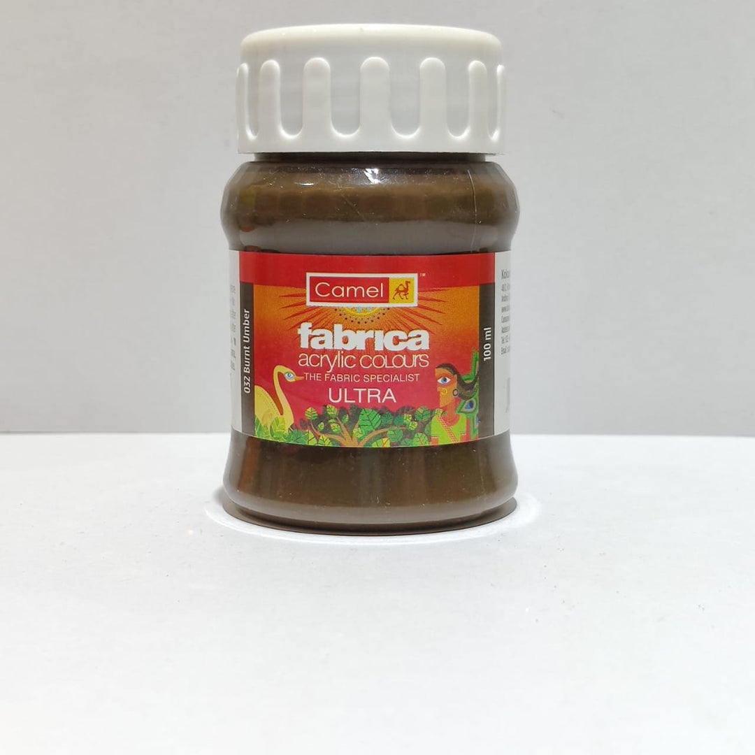 Camel Fabrica Acrylic Color 100ML Burnt Umber (032) | Reliance Fine Art |Acrylic PaintsCamel Fabrica Acrylic PaintCamel Fabrica Acrylic Paint 100 ML