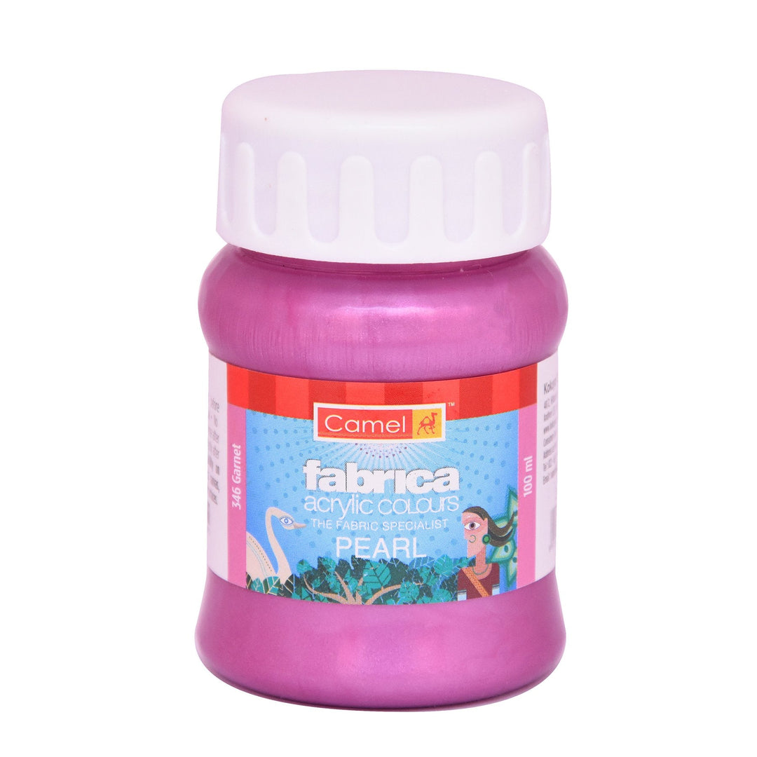 Camel Fabrica Acrylic Color 100ML Pearl Garnet (346) | Reliance Fine Art |Acrylic PaintsCamel Fabrica Acrylic PaintCamel Fabrica Acrylic Paint 100 ML