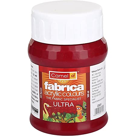 Camel Fabrica Acrylic Color 500ML Scarlet (393) | Reliance Fine Art |Acrylic PaintsCamel Fabrica Acrylic PaintCamel Fabrica Acrylic Paint 500 ML