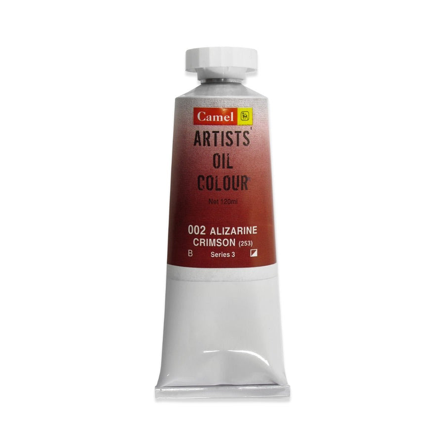 Camel Oil Colour 120ml Alizarine Crimson 002 | Reliance Fine Art |Camel Oil Colours 120 MLOil Paints