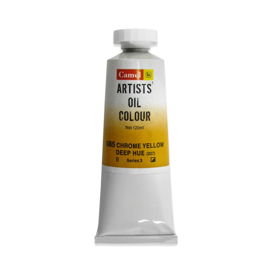 Camel Oil Colour 120ml Chrome Yellow Deep 085 | Reliance Fine Art |Camel Oil Colours 120 MLOil Paints