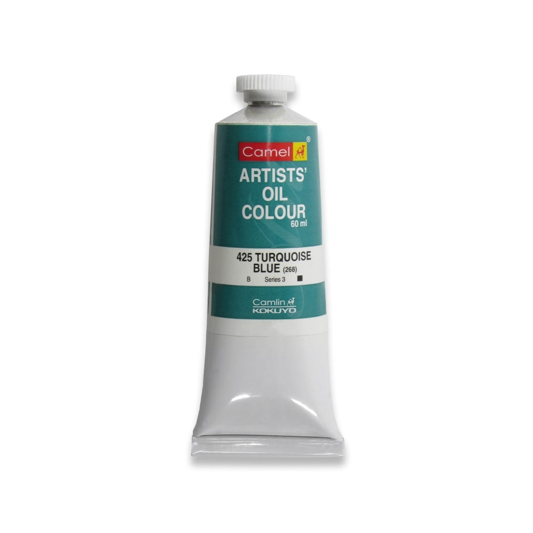 Camel Oil Colour 40ml 425 Turquoise Blue | Reliance Fine Art |Camel Oil Colours 40 MLOil Paints