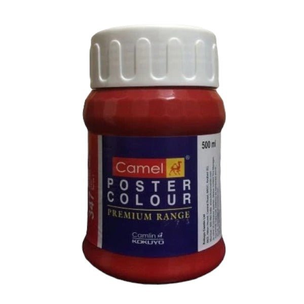 Camel Poster Colour 100ML Carmine(053) | Reliance Fine Art |Poster Colours