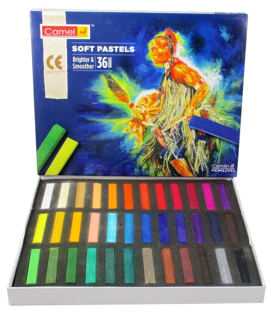 Camel Soft Pastels-36 Shades (0337056) | Reliance Fine Art |Pastels