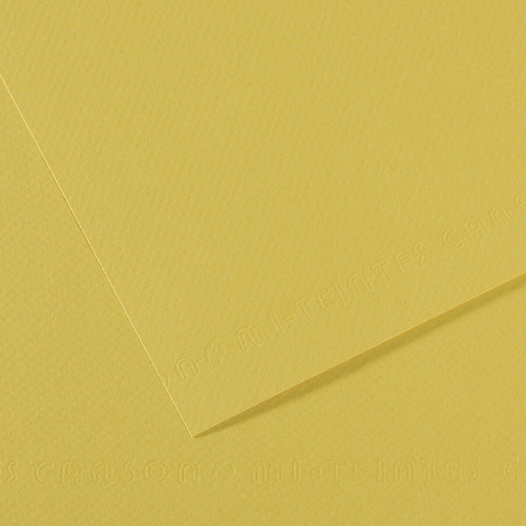 Canson Mi-Teintes Paper Anis (107) - A4 (10 Sheets) | Reliance Fine Art |Canson Mi-Teintes A4 PacksSketch Pads & Papers