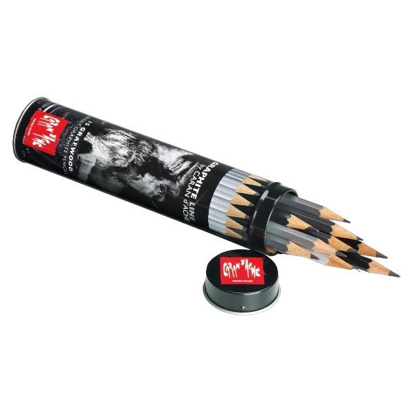 CaranD'ache Artist Graphite Pencils Set of 15 | Reliance Fine Art |Charcoal & Graphite