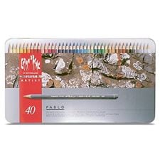 CaranD`ache Artist Pablo Pencils Set of 40 (666.340) | Reliance Fine Art |Sketching Pencils Sets