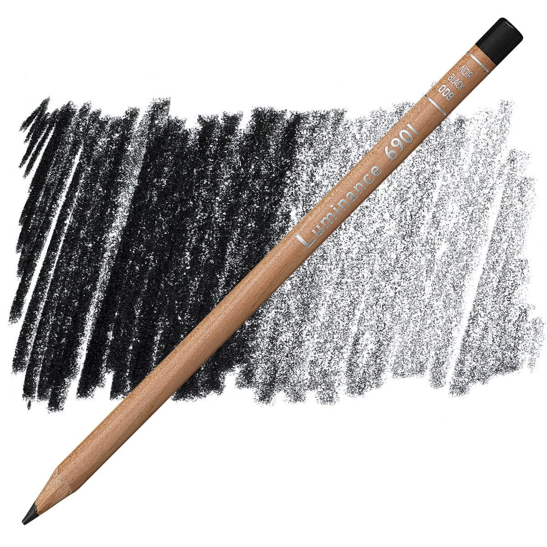 CaranD`ache Luminance 6901 Pencil Black (009) | Reliance Fine Art |Carendache Luminance Singles