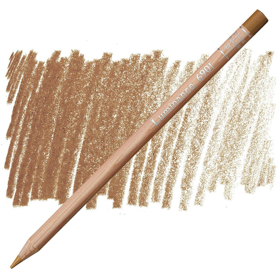 CaranD`ache Luminance 6901 Pencil Brown Ochre (037) | Reliance Fine Art |Carendache Luminance Singles