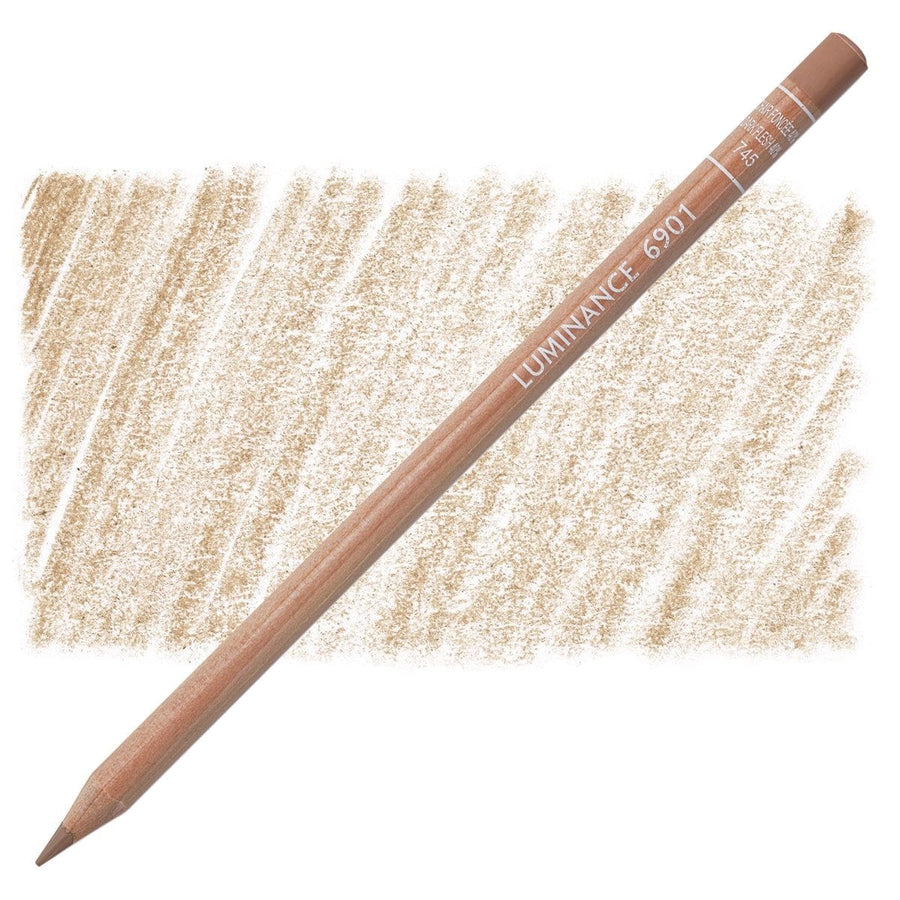 CaranD'ache Luminance 6901 Pencil Dark Flesh 40% (745) | Reliance Fine Art |Carendache Luminance Singles