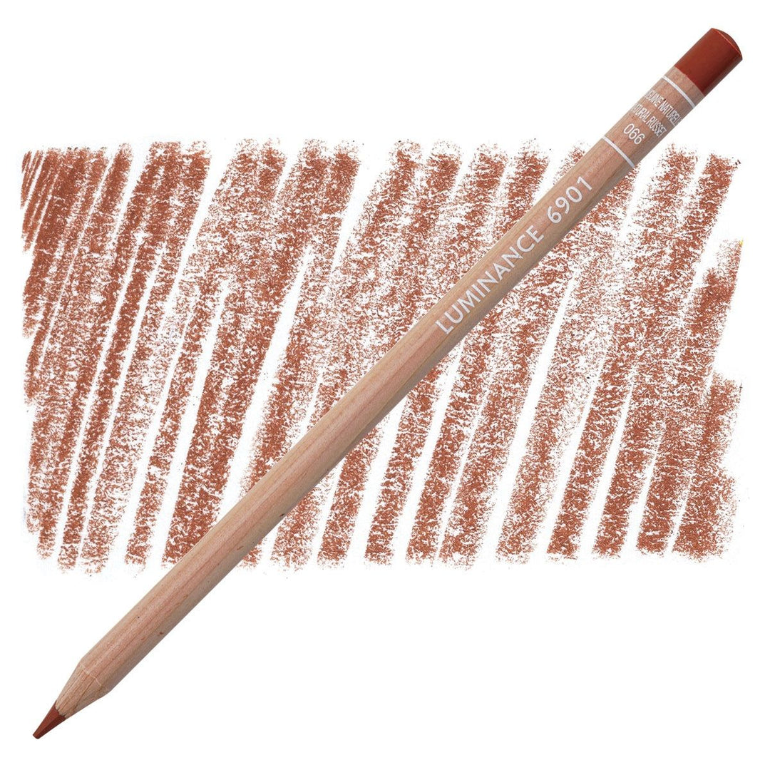 CaranD'ache Luminance 6901 Pencil Natural Russet (066) | Reliance Fine Art |Carendache Luminance Singles
