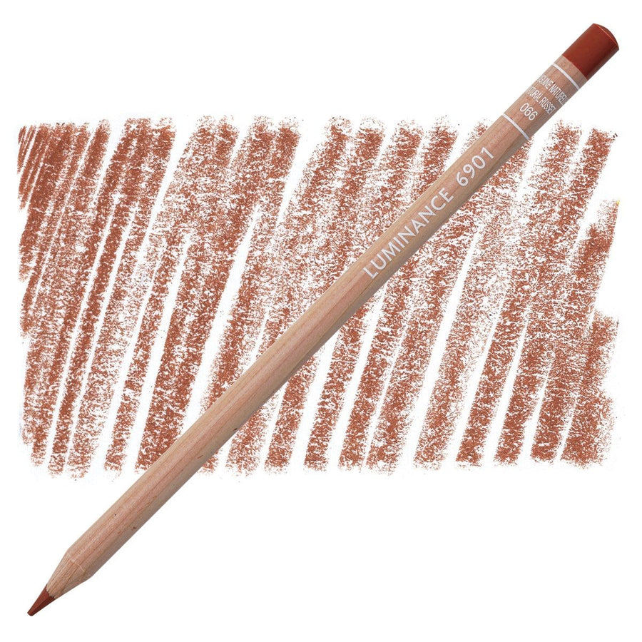 CaranD'ache Luminance 6901 Pencil Natural Russet (066) | Reliance Fine Art |Carendache Luminance Singles