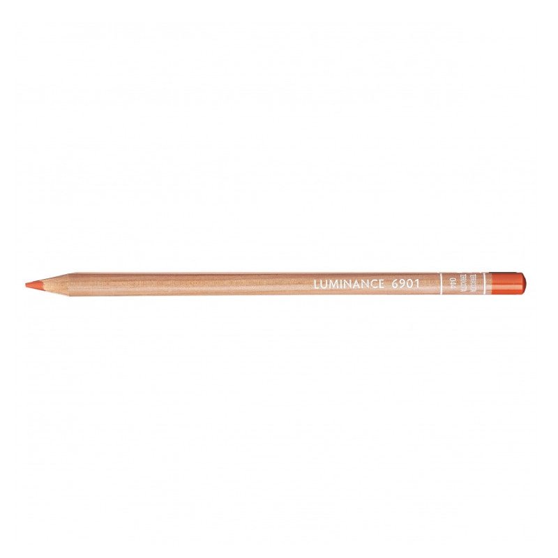 CaranD'ache Luminance 6901 Pencil Terracotta (044) | Reliance Fine Art |Carendache Luminance Singles