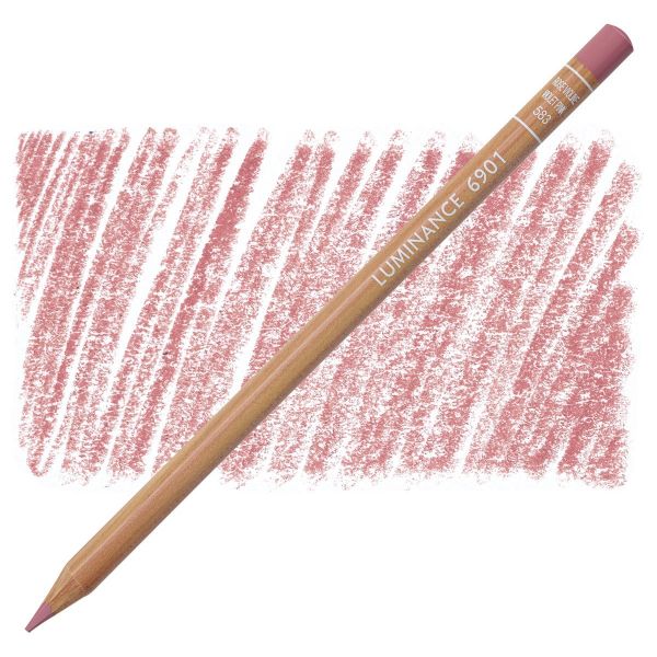CaranD'ache Luminance 6901 Pencil Violet Pink(583) | Reliance Fine Art |Carendache Luminance Singles