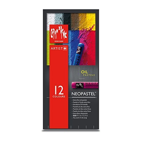 CaranD`ache Neopastel Oil Pastels Set of 12 (7400.312) | Reliance Fine Art |Pastels