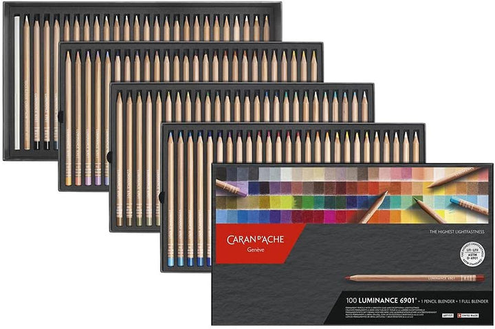 Carendache Luminance Set of 100 | Reliance Fine Art |Sketching Pencils Sets