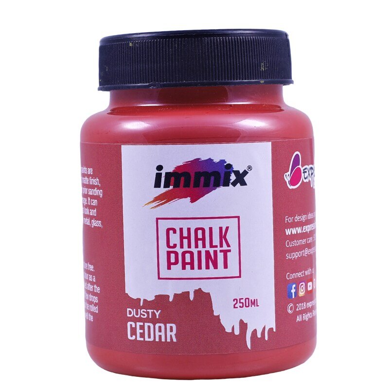 Chalk Paint 250ml Dusty Cedar | Reliance Fine Art |Chalk Paint