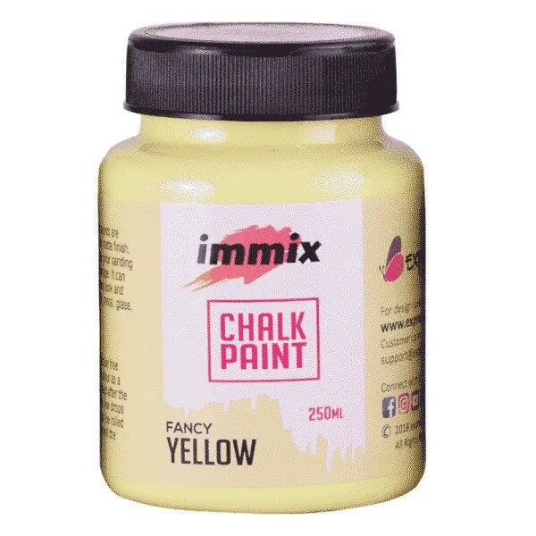 Chalk Paint 250ml Fancy Yellow | Reliance Fine Art |Chalk Paint