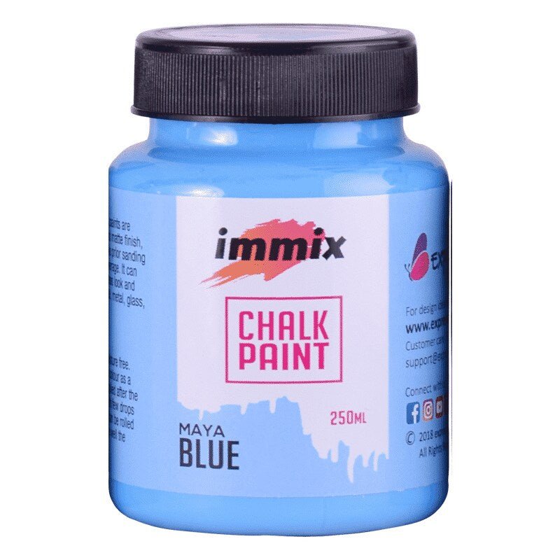 Chalk Paint 250ml Maya Blue | Reliance Fine Art |Chalk Paint