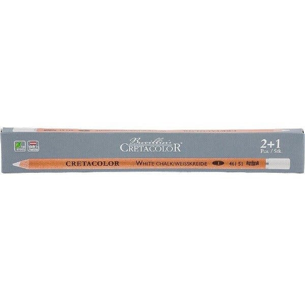 Cretacolor White Chalk Pencil 46152 | Reliance Fine Art |Individual Charcoal & Graphite Pencils