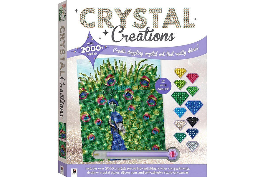 Crystal Creations Set peacock | Reliance Fine Art |