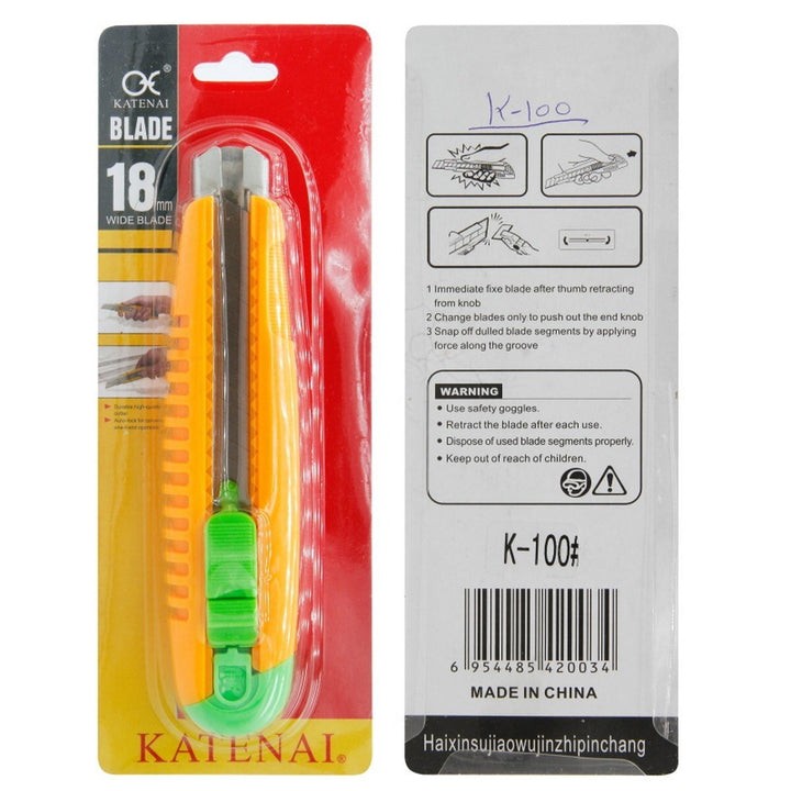 Cutter Knife Advanced Tool 18mm Wide Blade (K-100) | Reliance Fine Art |Art Tools & Accessories