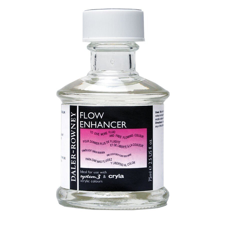 Daler & Rowney Acrylic Flow Enhancer 75 ML (128075008) | Reliance Fine Art |Acrylic Mediums & Varnishes