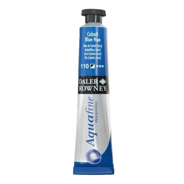 Daler-Rowney Aquafine Watercolour - 8ml - Cobalt Blue (Hue) (110) | Reliance Fine Art |Daler Rowney Aquafine Watercolor TubesWater ColorWatercolor Paint