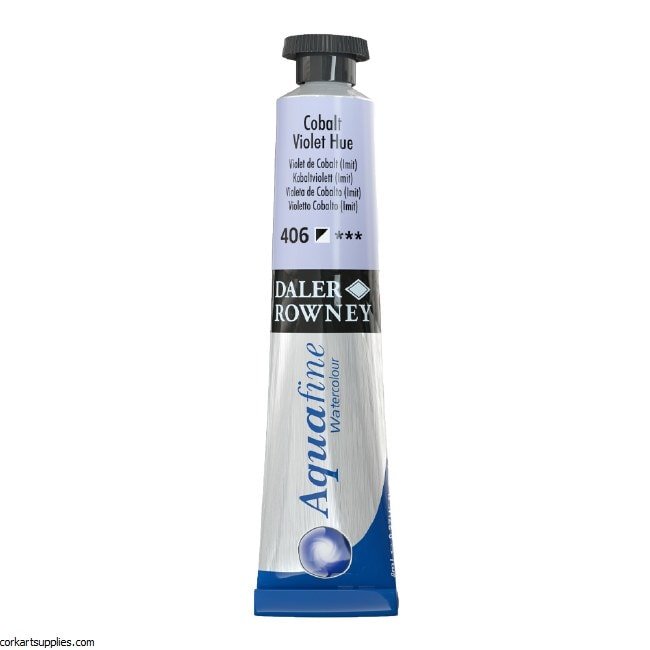 Daler-Rowney Aquafine Watercolour - 8ml - Cobalt Violet Hue (406) | Reliance Fine Art |Daler Rowney Aquafine Watercolor TubesWater ColorWatercolor Paint