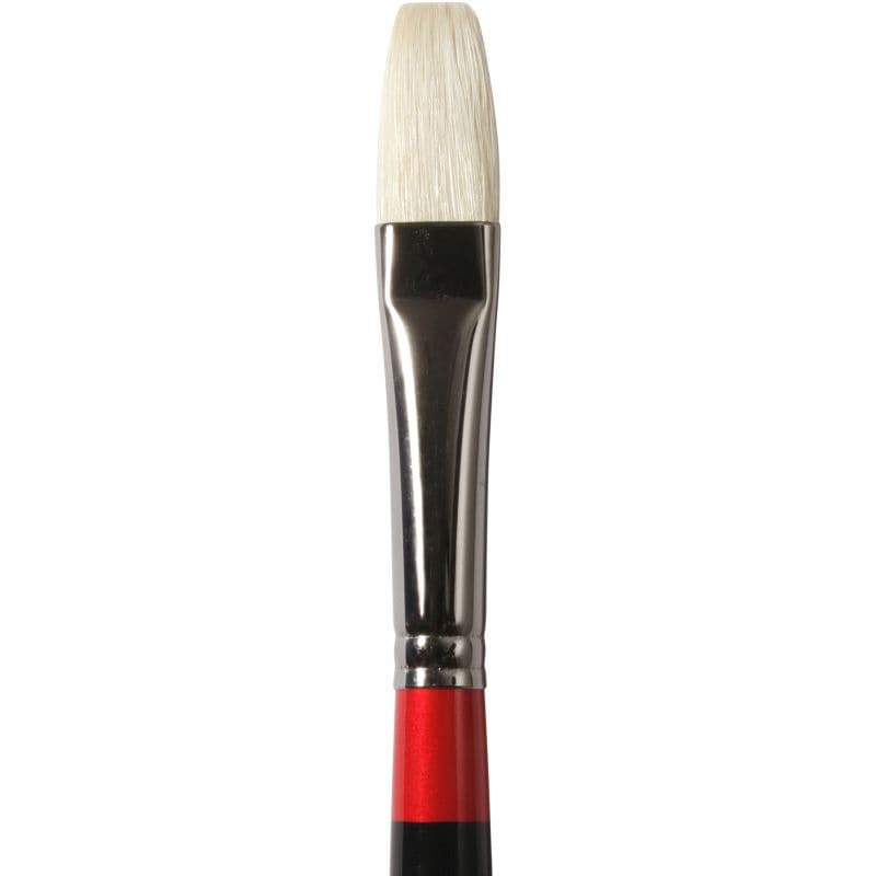 Daler-Rowney Georgian Long Flat Brush G48/Size 6 | Reliance Fine Art |Daler Rowney Georgian BrushesOil BrushesOil Paint Brushes