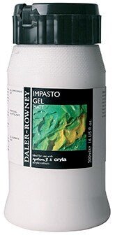 Daler Rowney Impasto Gel Matt 500ml | Reliance Fine Art |Acrylic Mediums & Varnishes