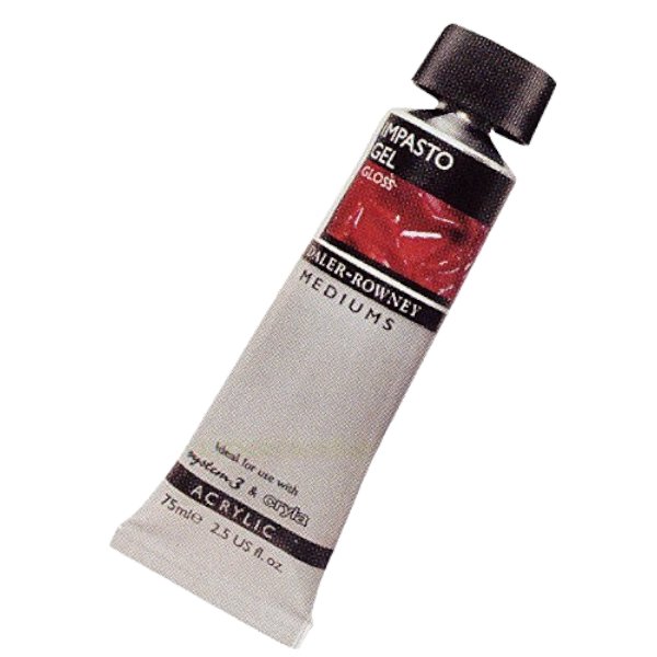 Daler Rowney Impasto Gel Medium Gloss 75 ML (128075015) | Reliance Fine Art |Acrylic Mediums & Varnishes