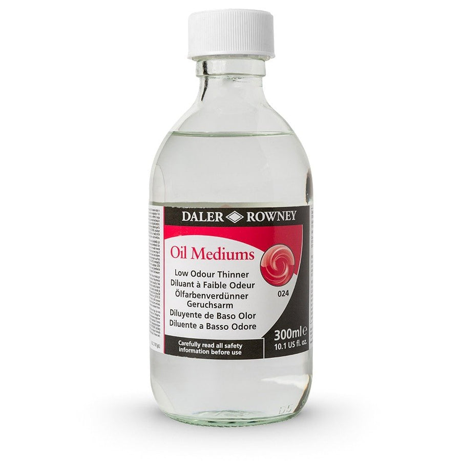 Daler & Rowney Low Odour Thinner 300 ML (114030024) | Reliance Fine Art |Oil Mediums & VarnishOil Painting Mediums & Varnishes
