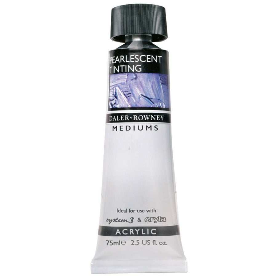 Daler-Rowney Pearlescent Tinting Medium 75 ML (128075118) | Reliance Fine Art |Acrylic Mediums & Varnishes