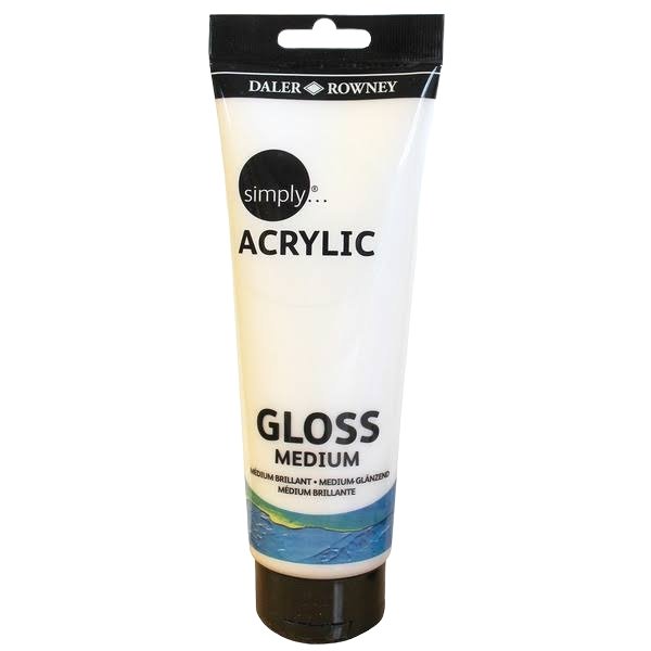 Daler Rowney Simply Acrylic Matt Medium 250 ML (126250002) | Reliance Fine Art |Acrylic Mediums & Varnishes