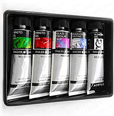 Daler & Rowney Special Effects Set of 5 | Reliance Fine Art |Acrylic Mediums & Varnishes