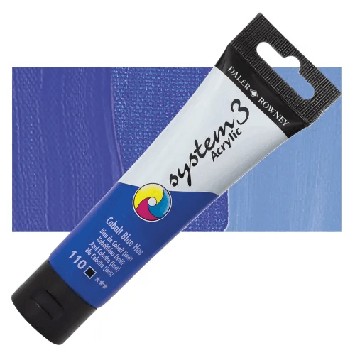 Daler & Rowney System3 150ML COBALT BLUE HUE (110) | Reliance Fine Art |Acrylic PaintsDaler & Rowney System3 Acrylics